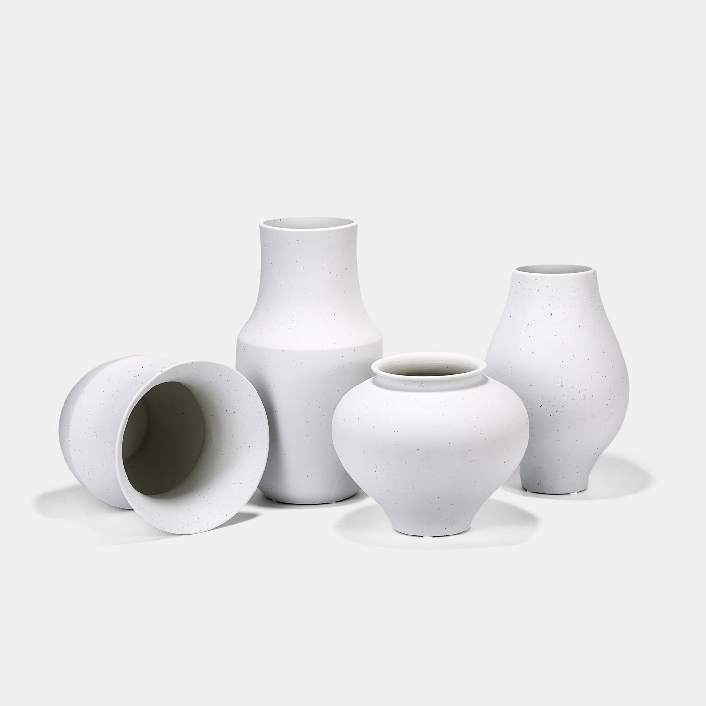 Minimalist Speckled Ceramic Vase-Terra Vase