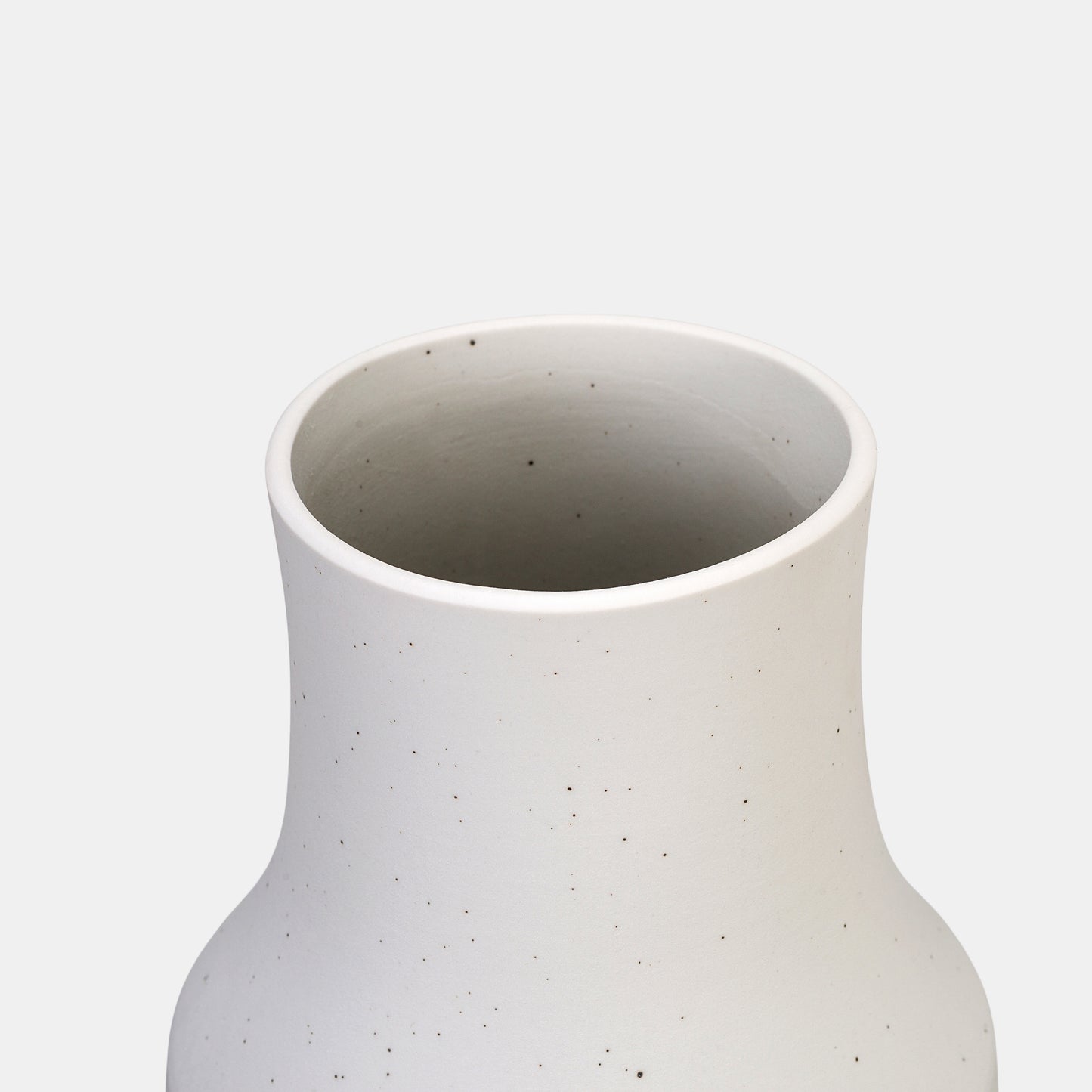 Elegant Speckled Ceramic Vase-Terra Vase