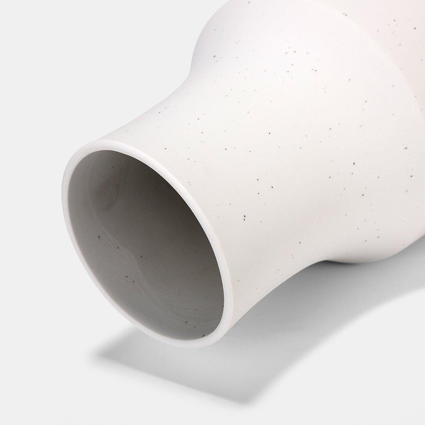 Elegant Speckled Ceramic Vase-Terra Vase