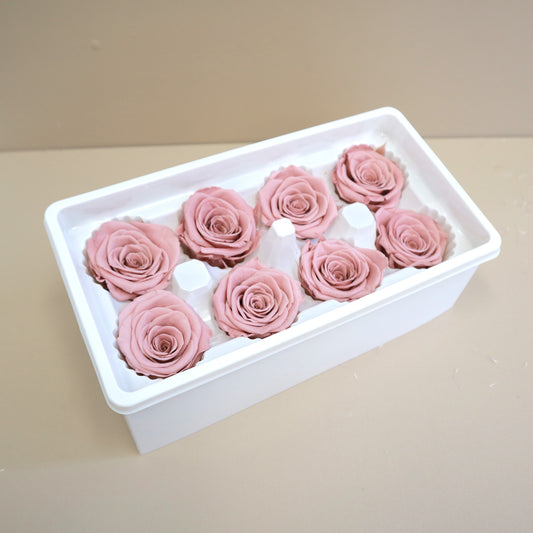 Rose Dusty Pink 8 heads