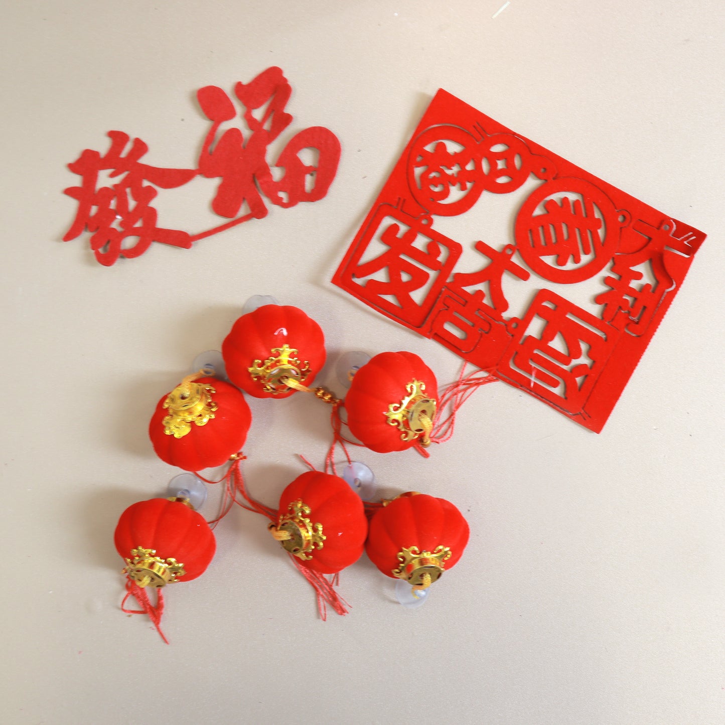 CNY Fortune Ornaments Set