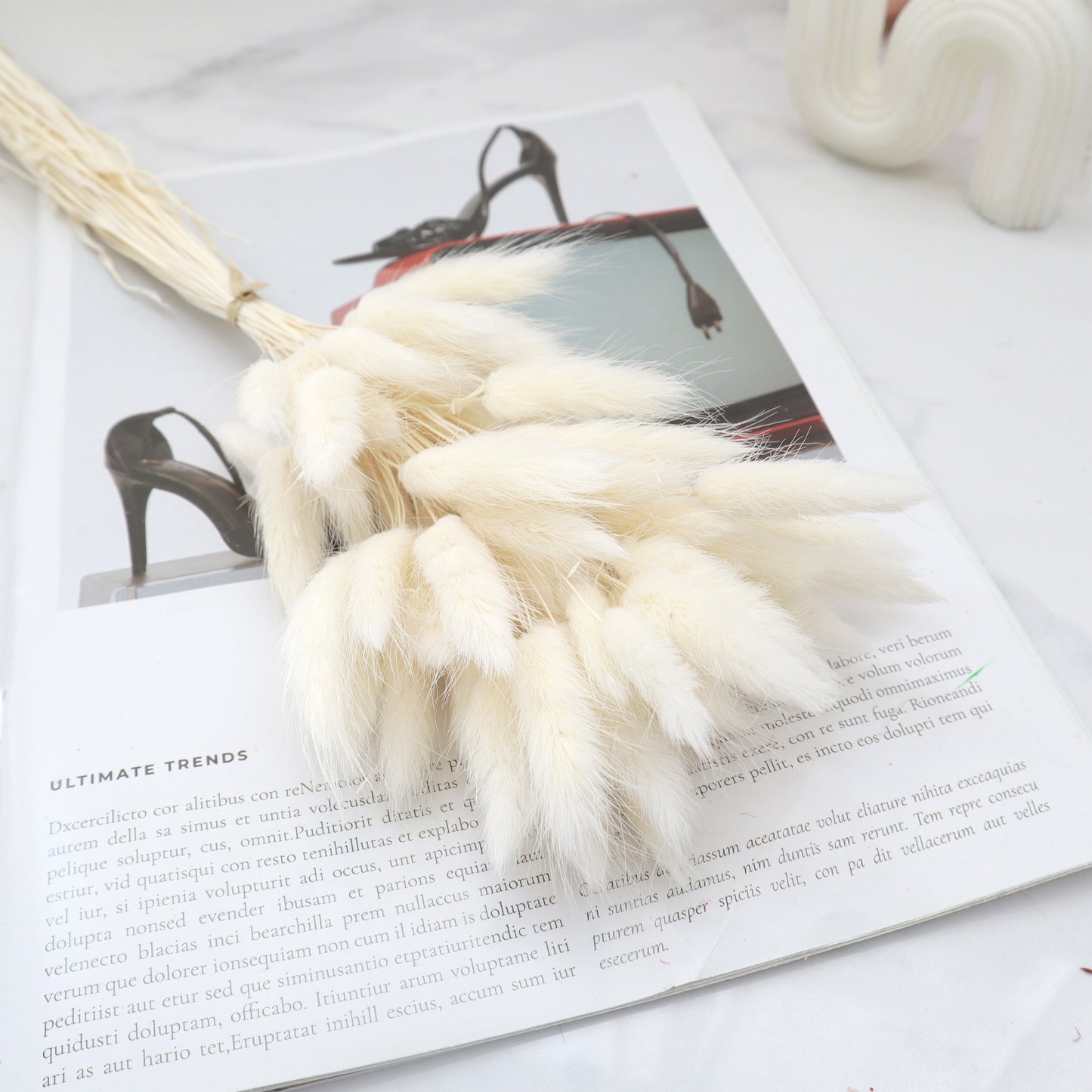 Bunny Tails Off White