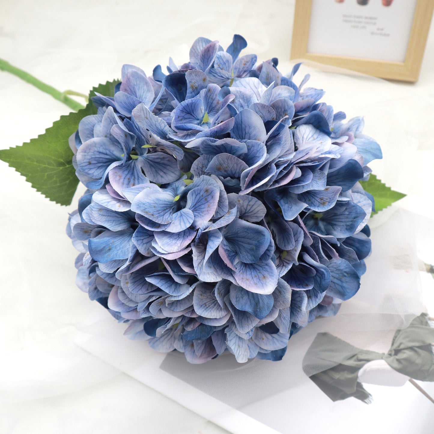 Silk Artificial Hydrangea Purple