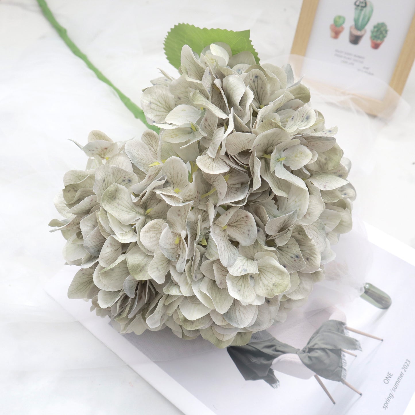 Silk Artificial Hydrangea Natural