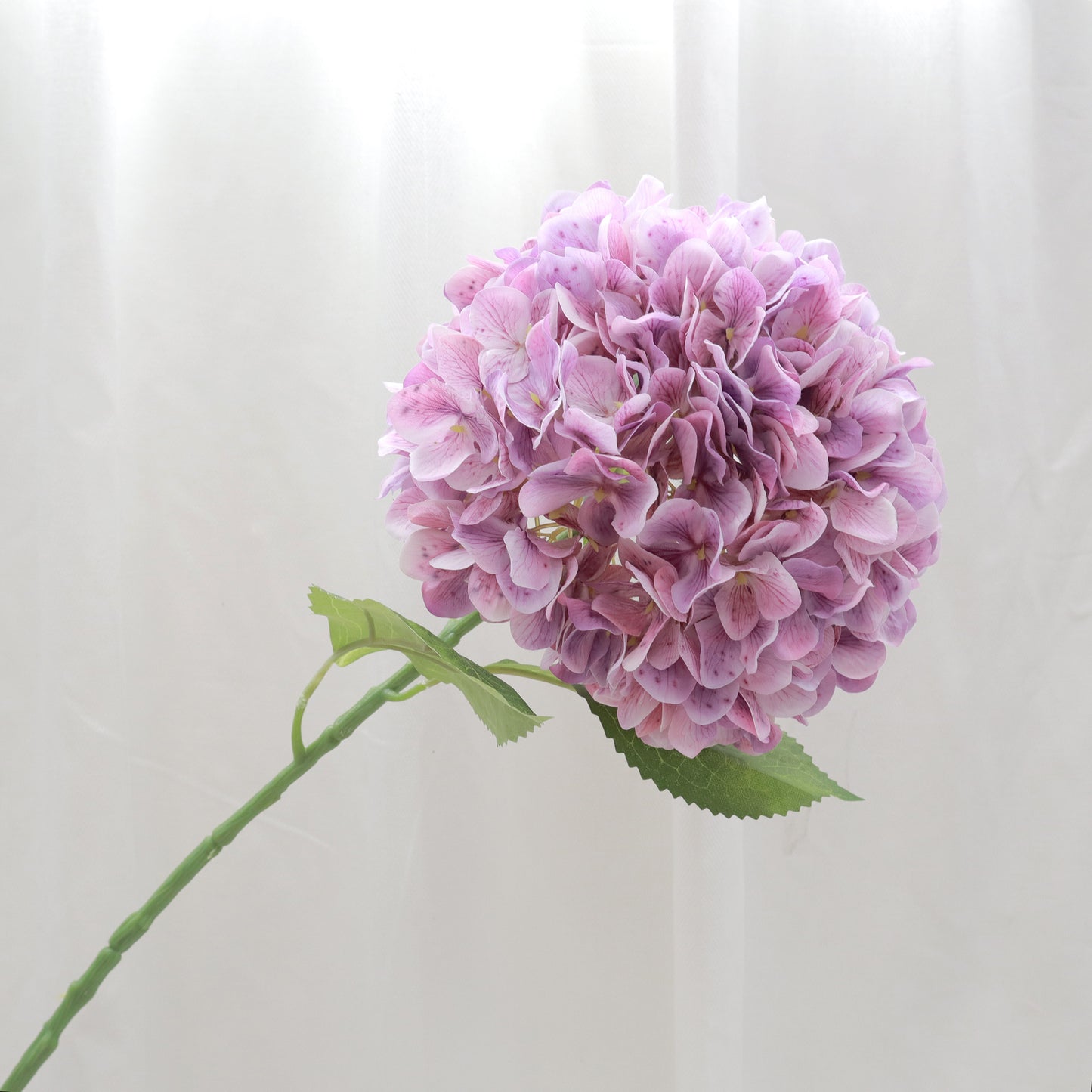 Silk Artificial Hydrangea Mauve