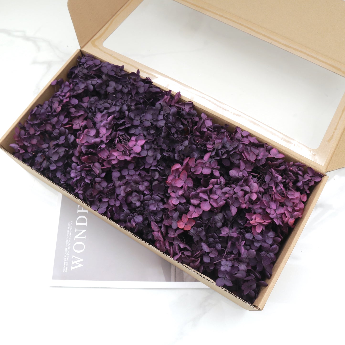 Annabelle Hydrangea 100g Box Dark Purple