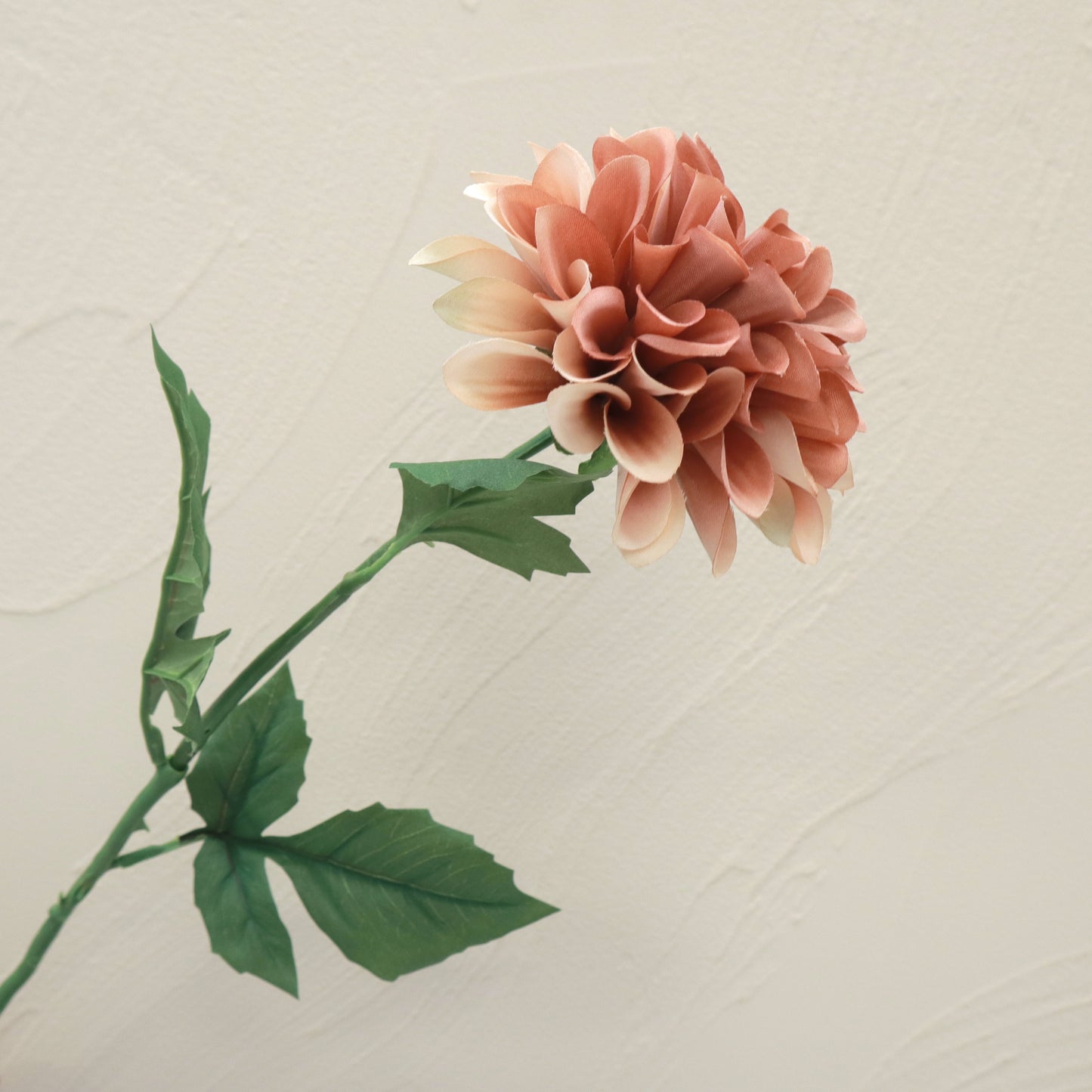 Artificial Silk Dahlia Caramel