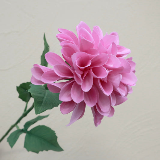 Artificial Silk Dahlia Magenta