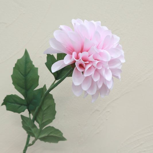 Artificial Silk Dahlia Baby Pink