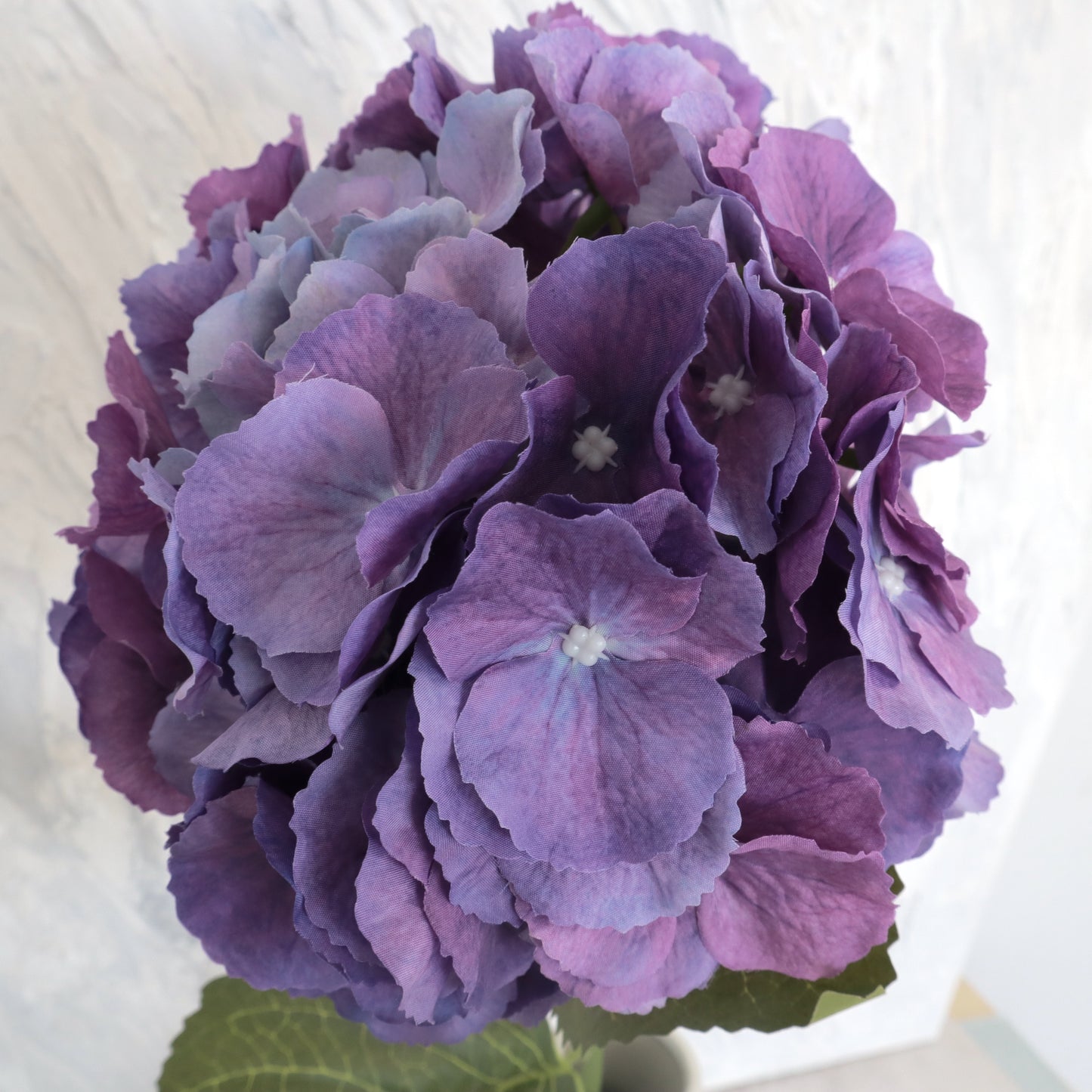 Silk Artificial Hydrangea Bigleaf Purple