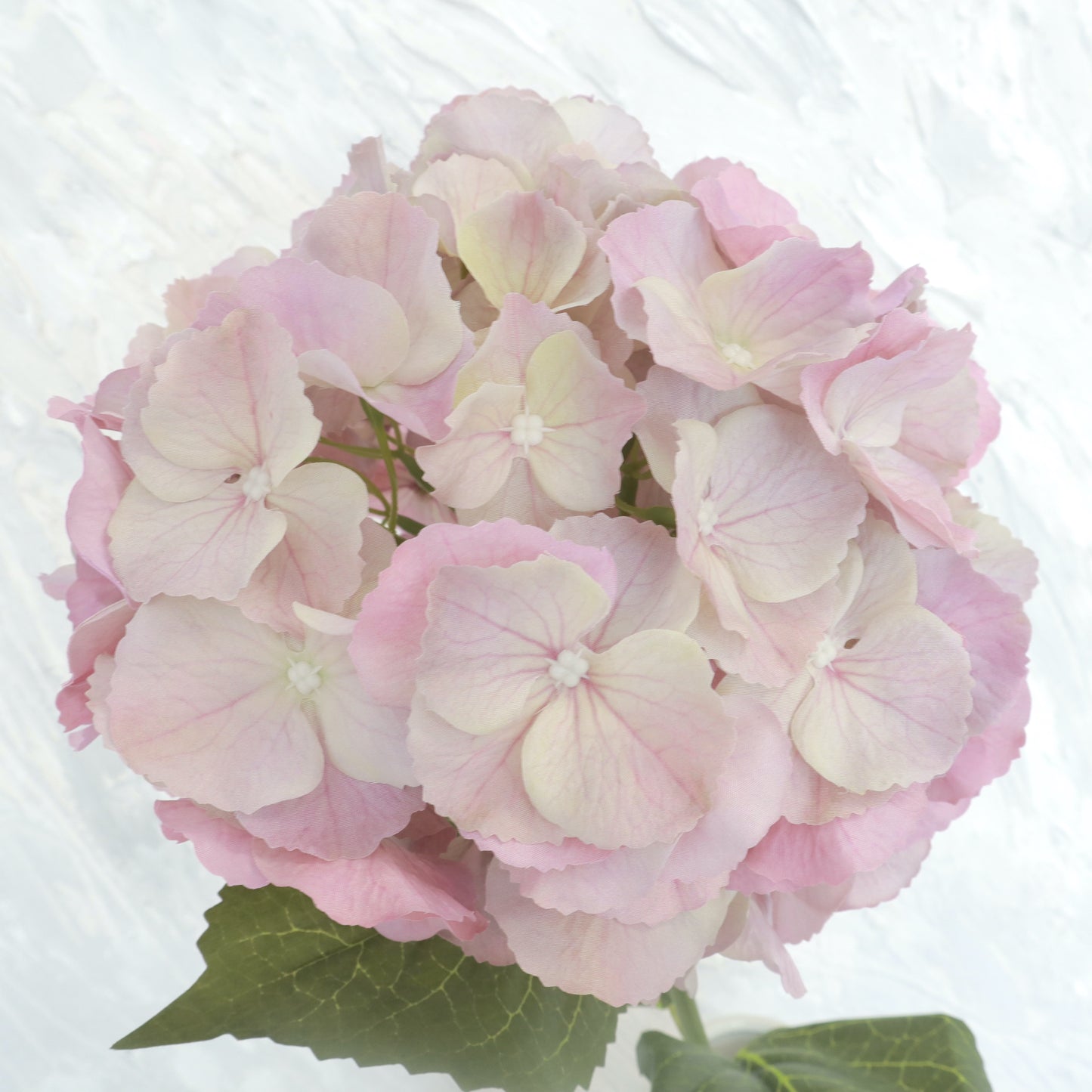 Silk Artificial Hydrangea Bigleaf Crepe Pink